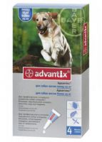Адвантикс (Advantix) для собак более 25кг ― Зоомагазин "Четыре лапы"